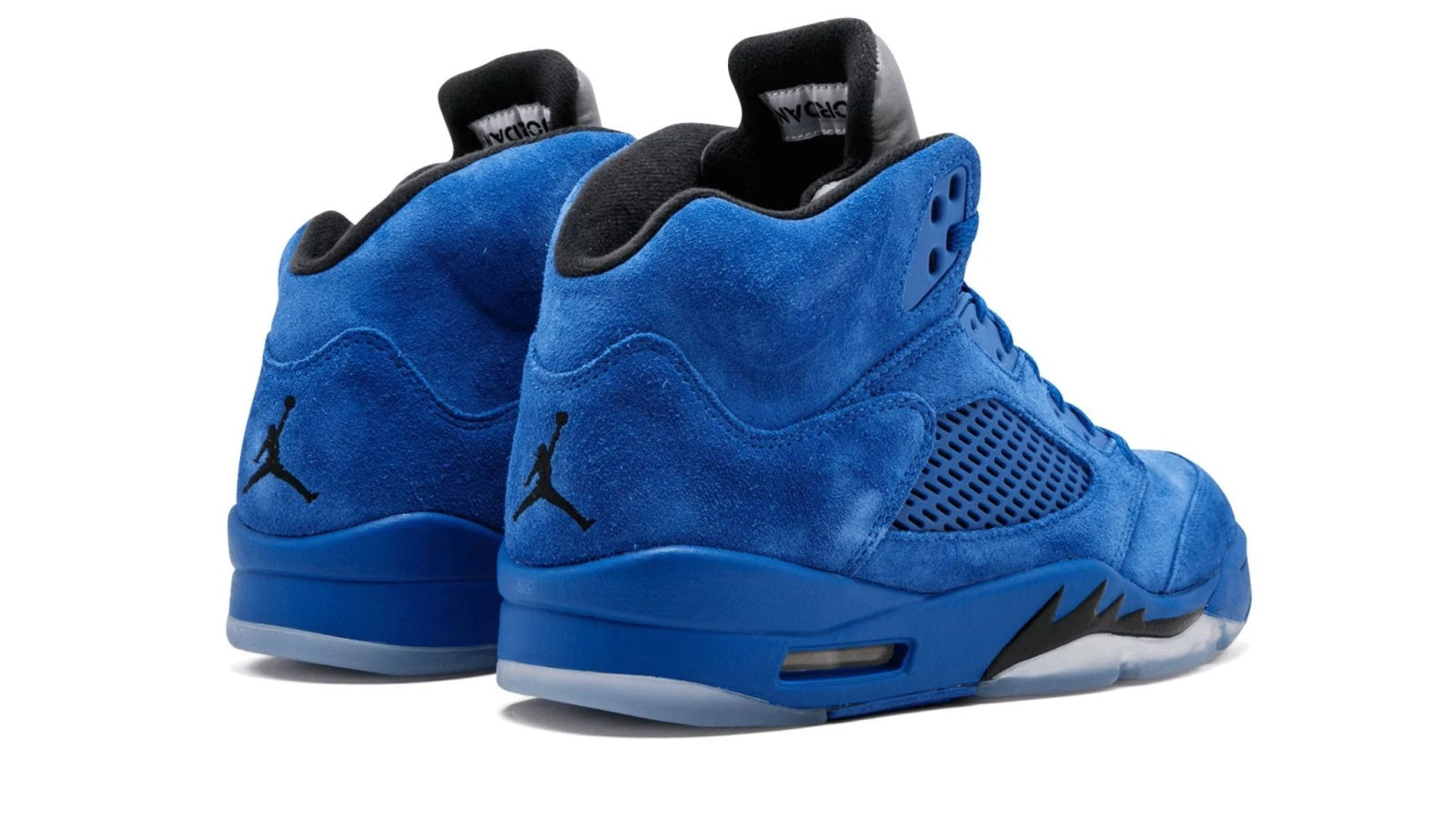 Air Jordan 5 Retro Blue Suede - Premium Flight Suit Edition