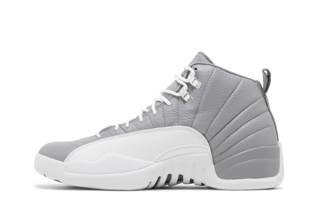 Air Jordan 12 Retro 'Stealth' - Championship Legacy in Grey & White