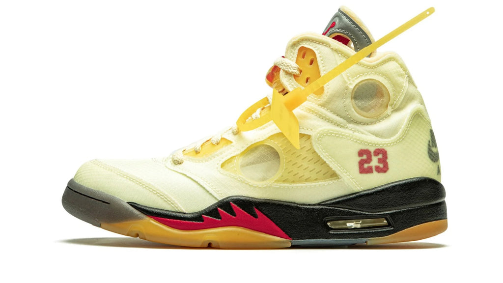 Air Jordan 5 Retro SP Off-White Sail - Virgil Abloh Deconstructed Classic