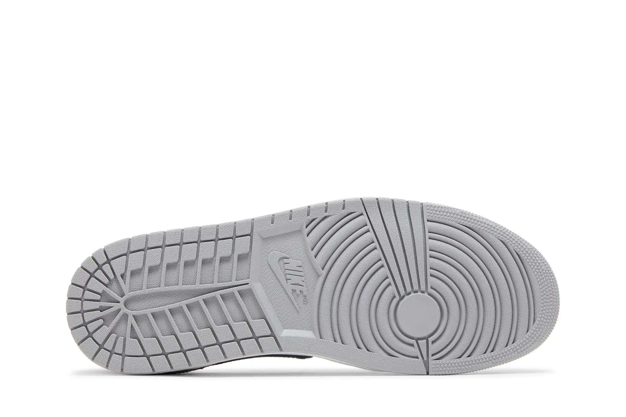 Jordan 1 Retro Low OG 'Barons' - White/Black/Wolf Grey Vintage Baseball Edition