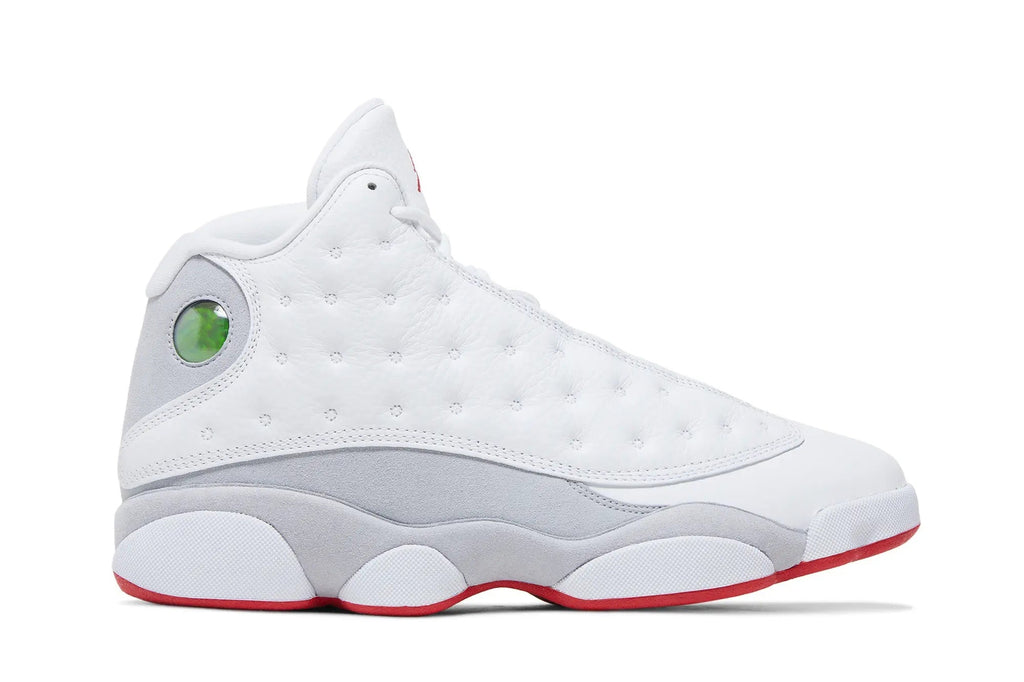 Air Jordan 13 Retro 'White Wolf Grey' - Classic Cat-Inspired Basketball Sneaker