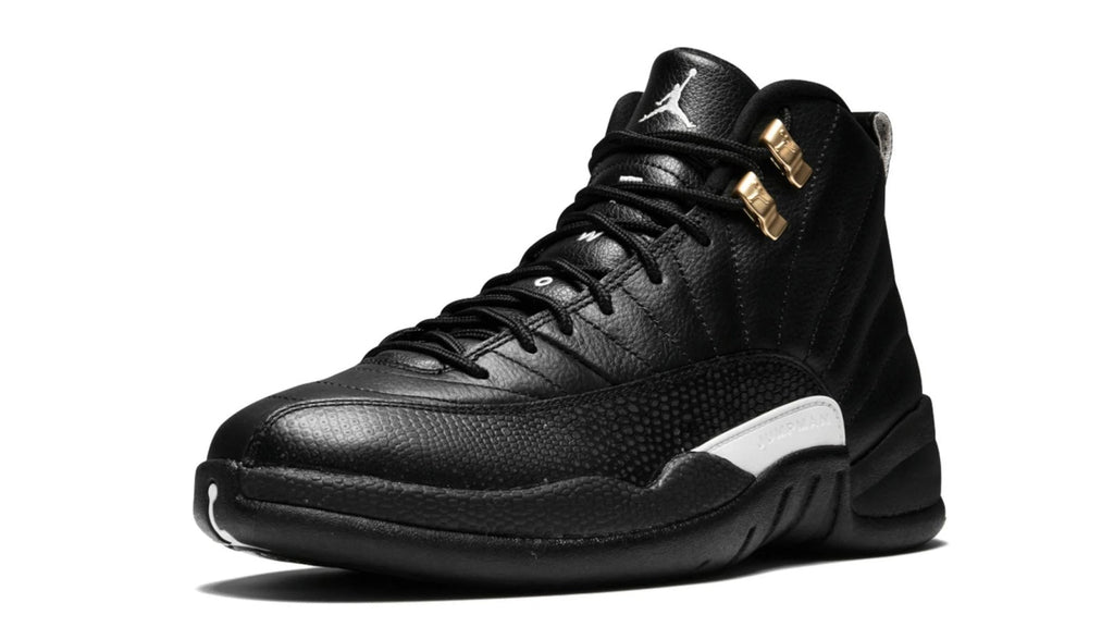 Air Jordan 12 Retro "The Master" - Black Leather with Gold Accents