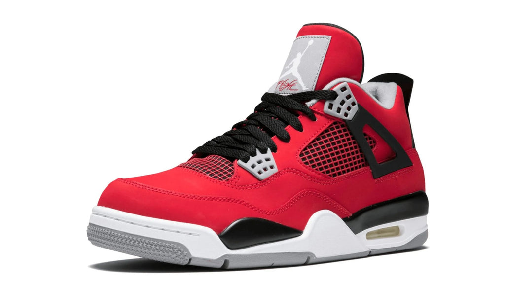 Air Jordan 4 Retro Toro Bravo - Red Black Classic Sneaker