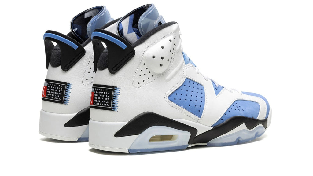 Air Jordan 6 Retro UNC - University Blue Tar Heels Colorway