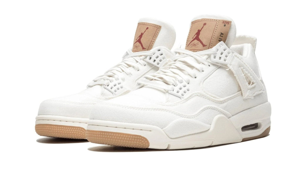 Air Jordan 4 Retro Levi's NRG White Denim - Limited Edition Collaboration