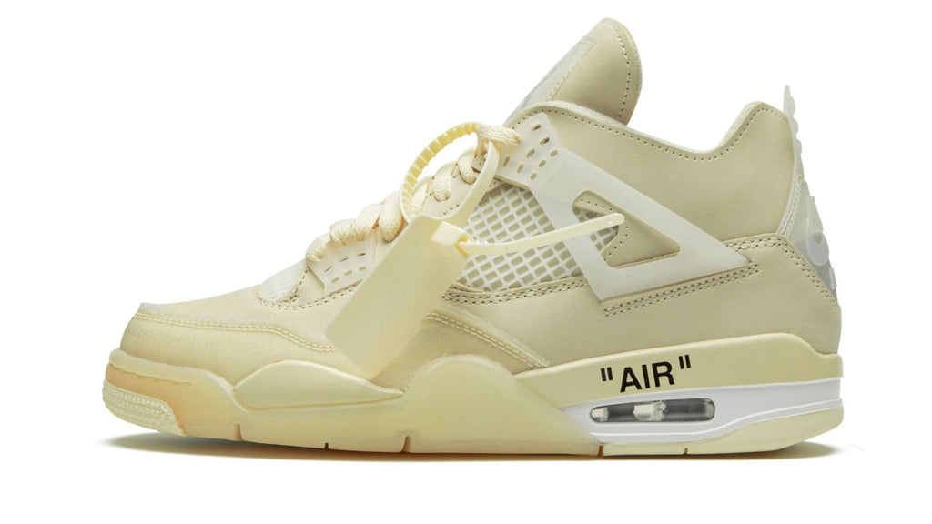 Air Jordan 4 Retro SP WMNS "Off-White Sail" - Limited Collaboration