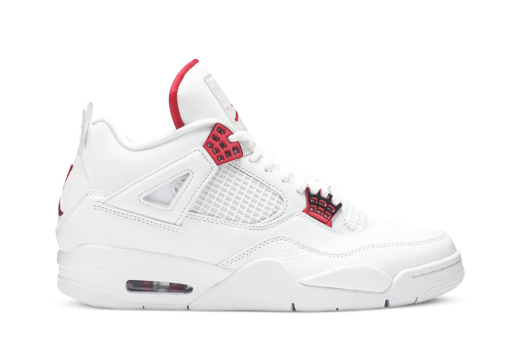 Jordan 4 Retro 'Metallic Pack' White University Red - CT8527-112