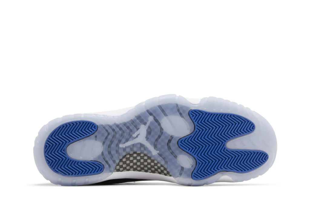 Jordan 11 Retro Low 'Space Jam' - Black Patent Leather Sneakers with Air Cushioning