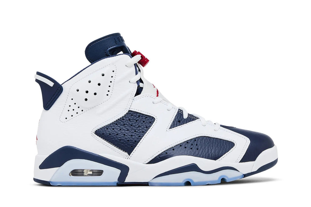 Air Jordan 6 Retro 'Olympic' 2024 - Team USA White/Navy/Red
