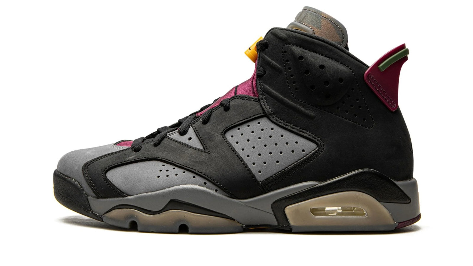 Air Jordan 6 Retro "Bordeaux" - Grey Nubuck Limited Edition Sneaker