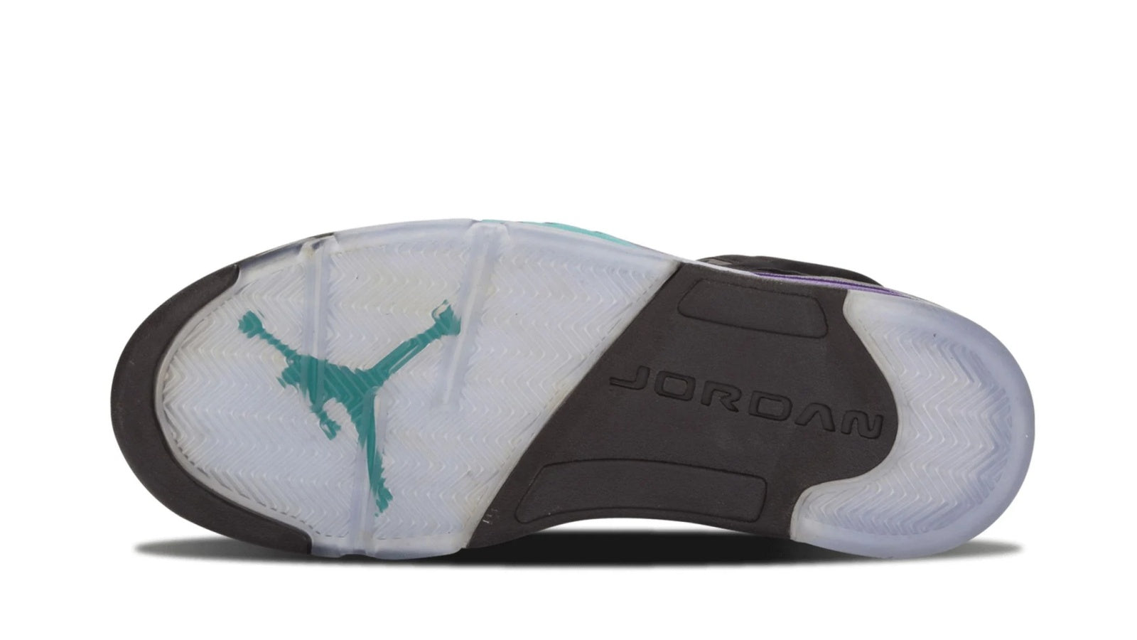 Air Jordan 5 Retro Black Grape - Purple & Teal Colorway