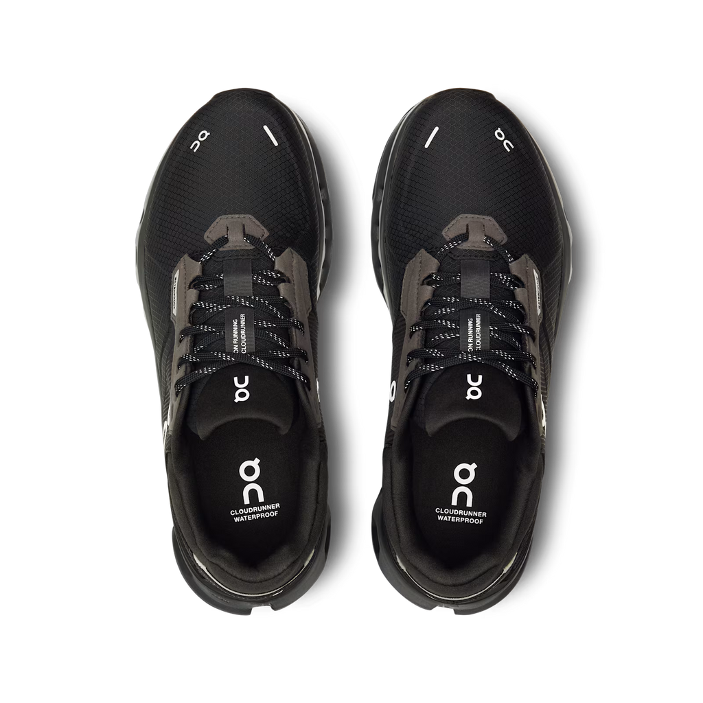 ON Women's Cloudrunner 2 Waterproof - Magnet Black