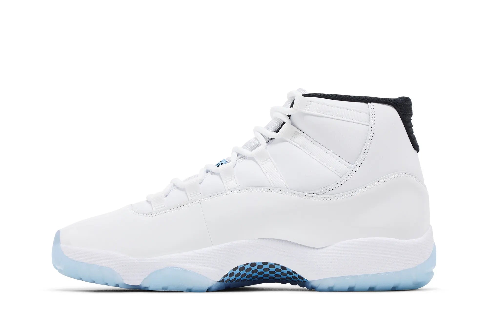 Jordan 11 Retro 'Legend Blue' 2024 Release | Classic White & Columbia Blue