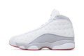Air Jordan 13 Retro 'White Wolf Grey' - Classic Cat-Inspired Basketball Sneaker