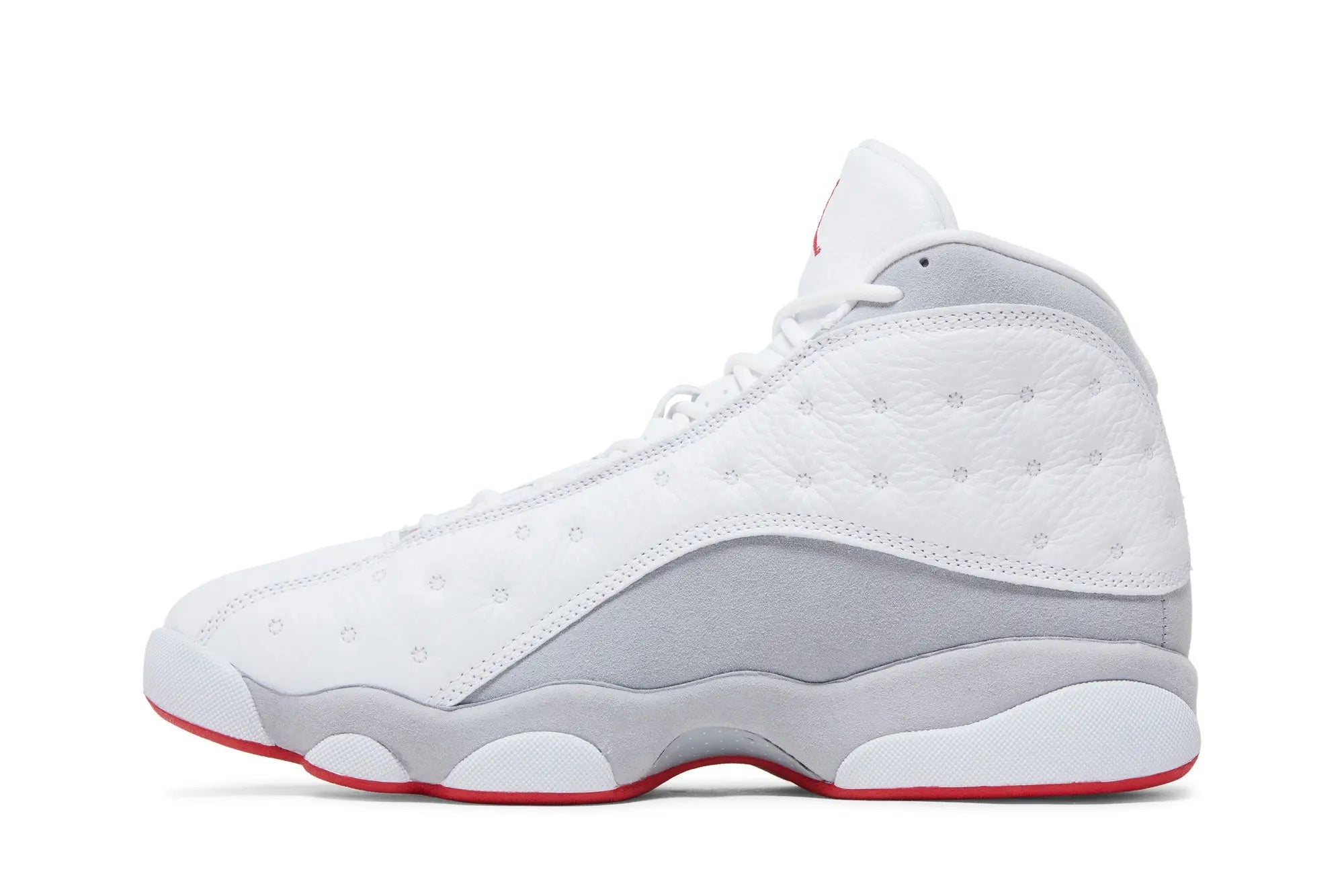 Air Jordan 13 Retro 'White Wolf Grey' - Classic Cat-Inspired Basketball Sneaker
