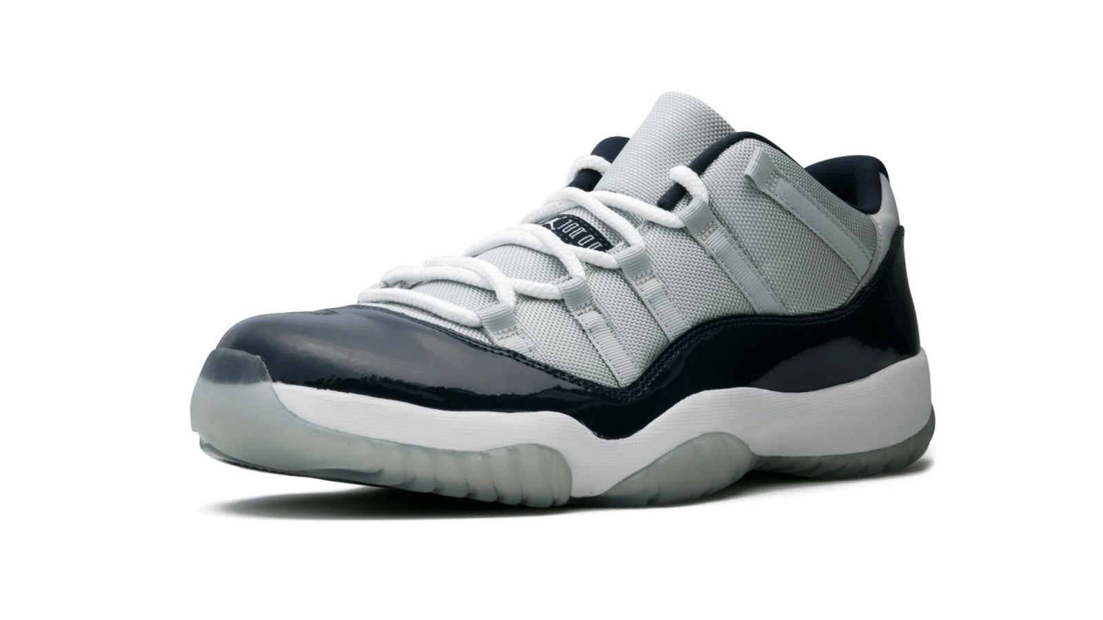Air Jordan 11 Retro Low Georgetown - Grey & Navy Basketball Sneaker