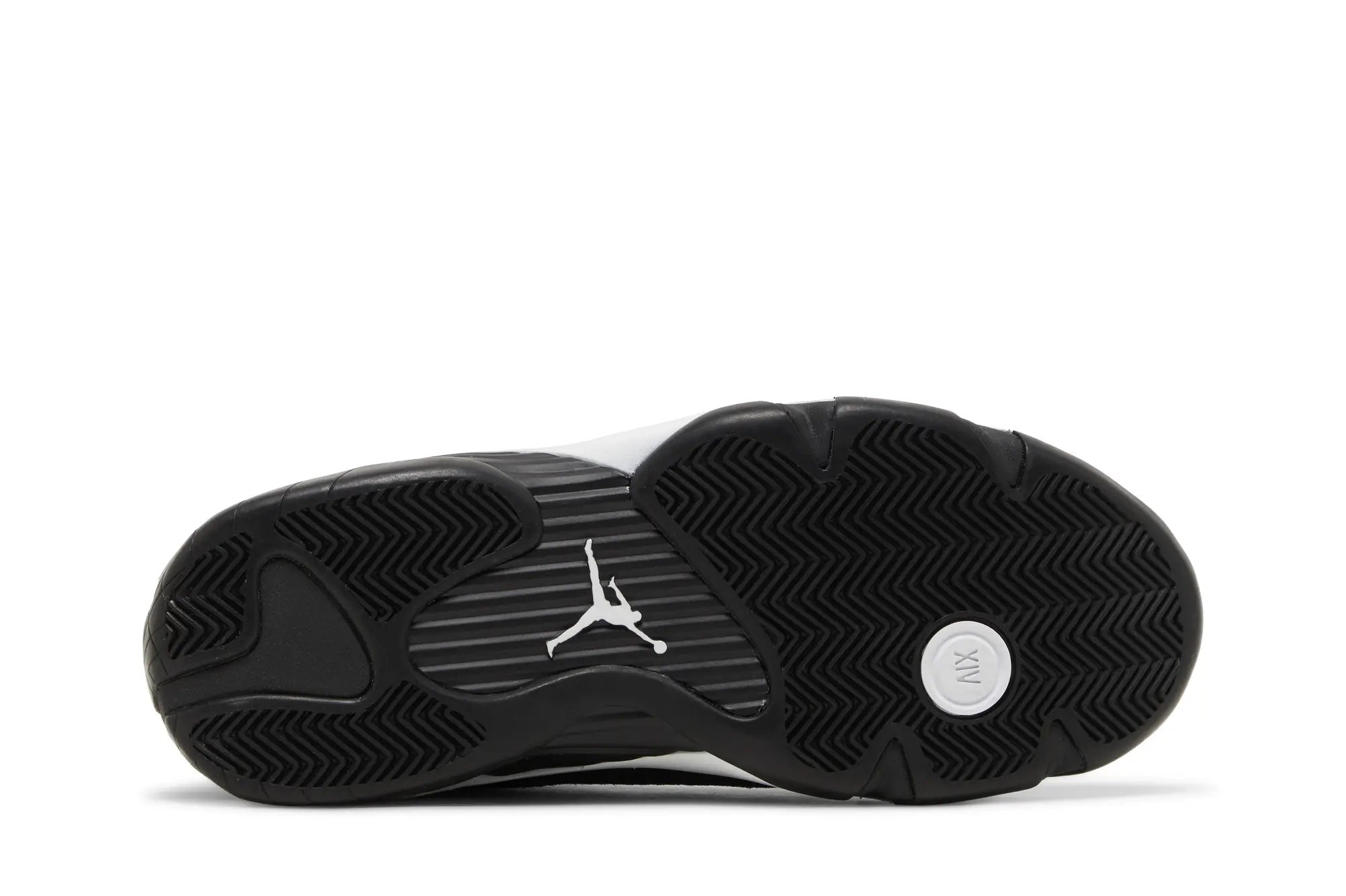 Jordan 14 Retro Black White - Classic Two-Tone Design with Zoom Air Cushioning
