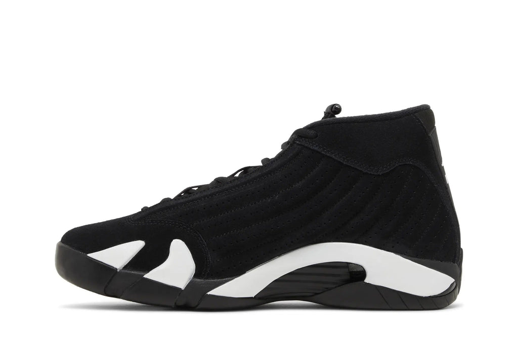 Jordan 14 Retro Black White - Classic Two-Tone Design with Zoom Air Cushioning