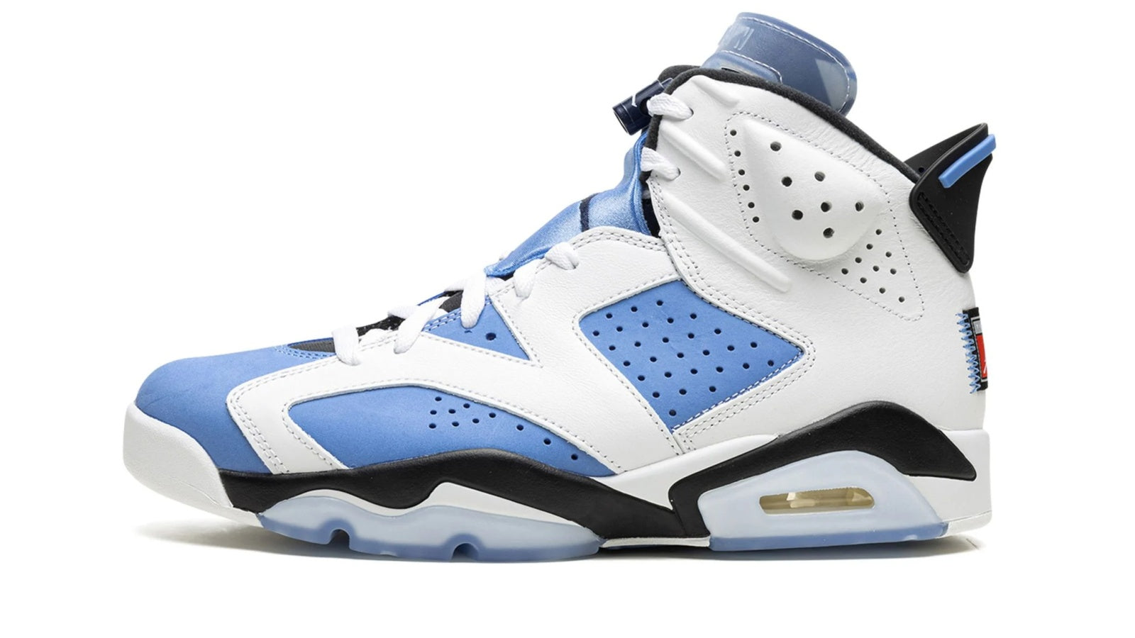 Air Jordan 6 Retro UNC - University Blue Tar Heels Colorway