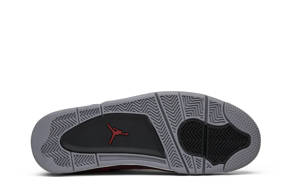 Jordan 4 Retro 'Toro Bravo' 2013 Fire Red Nubuck Sneaker