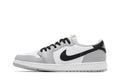 Jordan 1 Retro Low OG 'Barons' - White/Black/Wolf Grey Vintage Baseball Edition