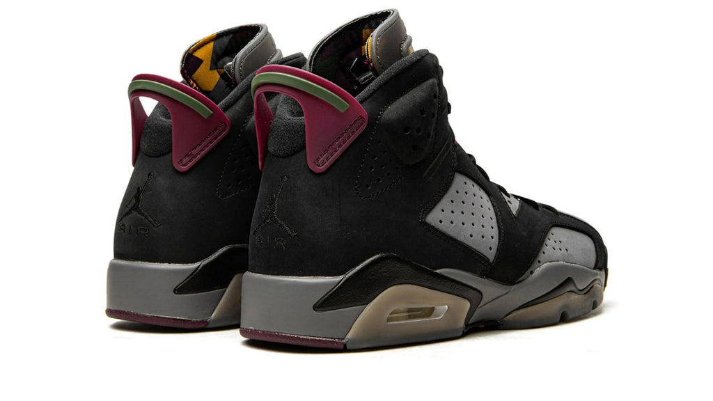 Air Jordan 6 Retro "Bordeaux" - Grey Nubuck Limited Edition Sneaker