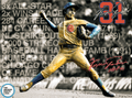 FERGIE JENKINS SIGNED CAREER ACCOMPLISHMENTS 7.5x10 PHOTO