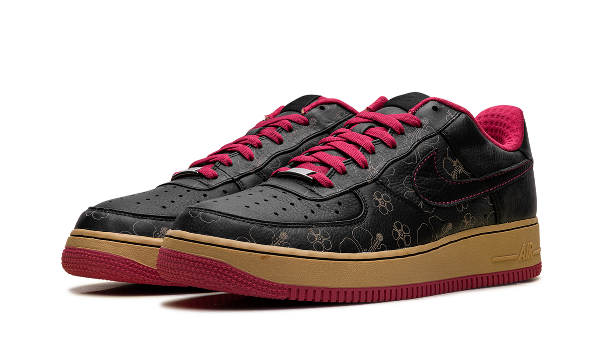 Air Force 1 Premium '07 "Black/Black-Cerise-Metallic Gold" 315180 001