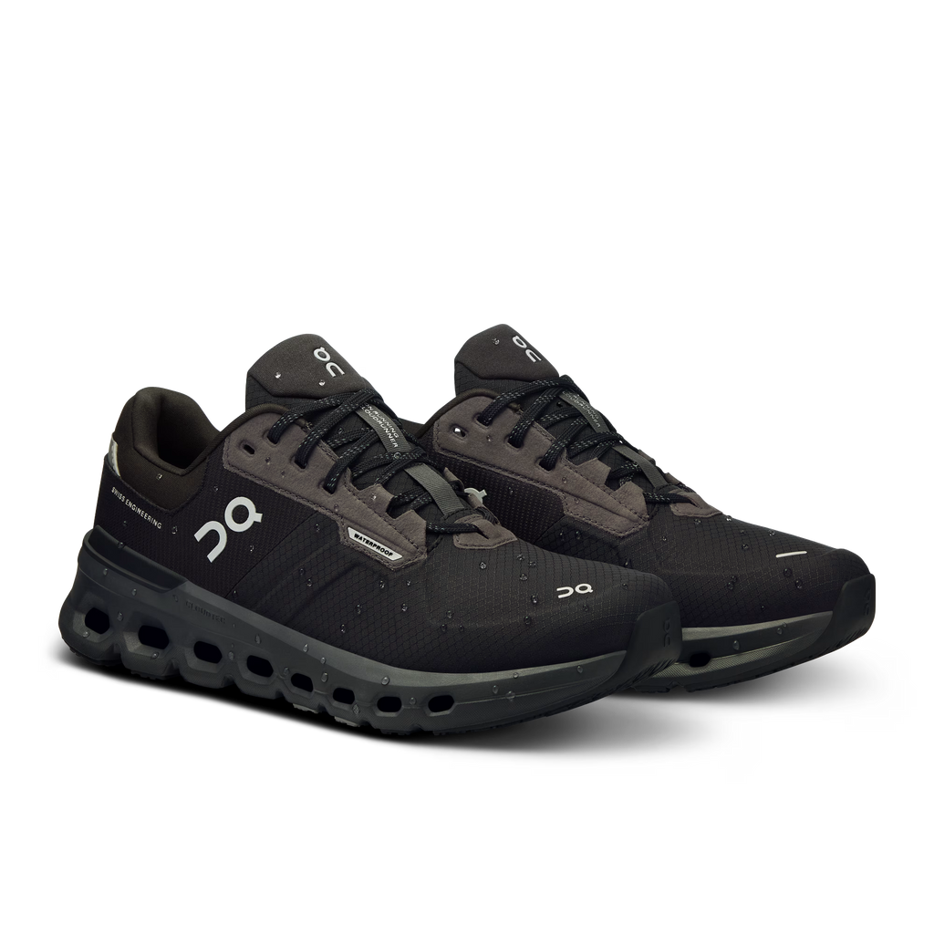 ON Women's Cloudrunner 2 Waterproof - Magnet Black