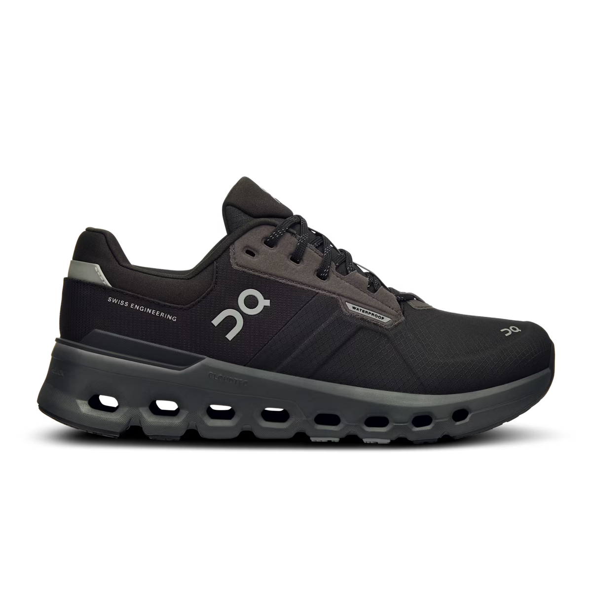 ON Women's Cloudrunner 2 Waterproof - Magnet Black